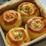 Buttery Cheese Garlic Rolls Recipe