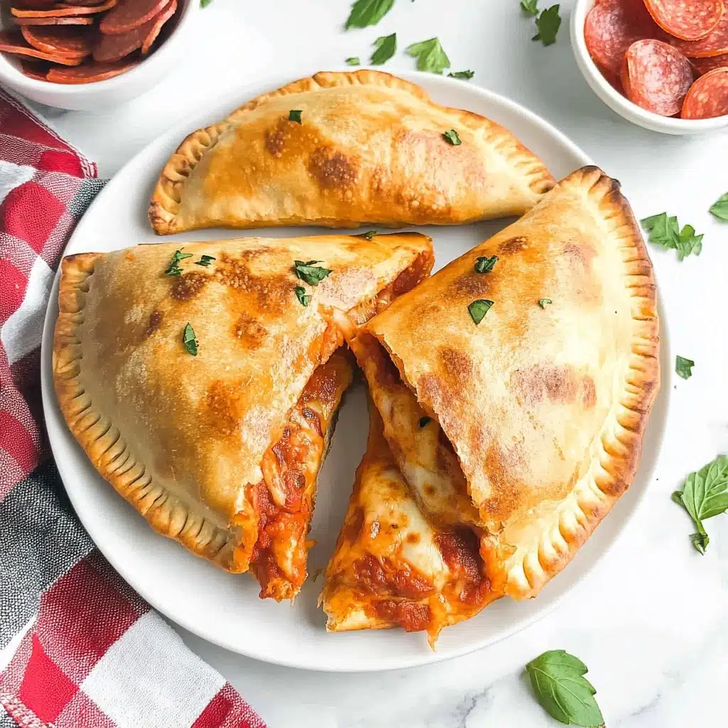 Easy Pizza Pockets Recipe - Recipe Image