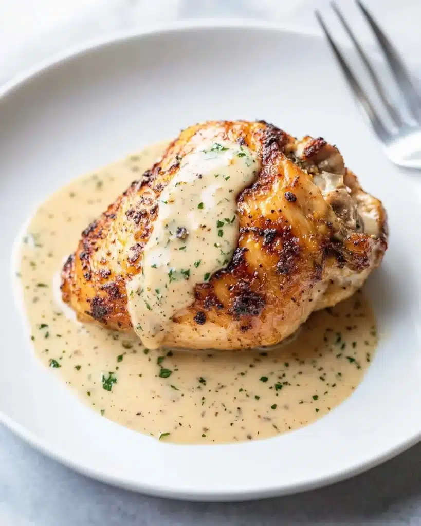 Lemon Chicken in Dill Cream Sauce Recipe