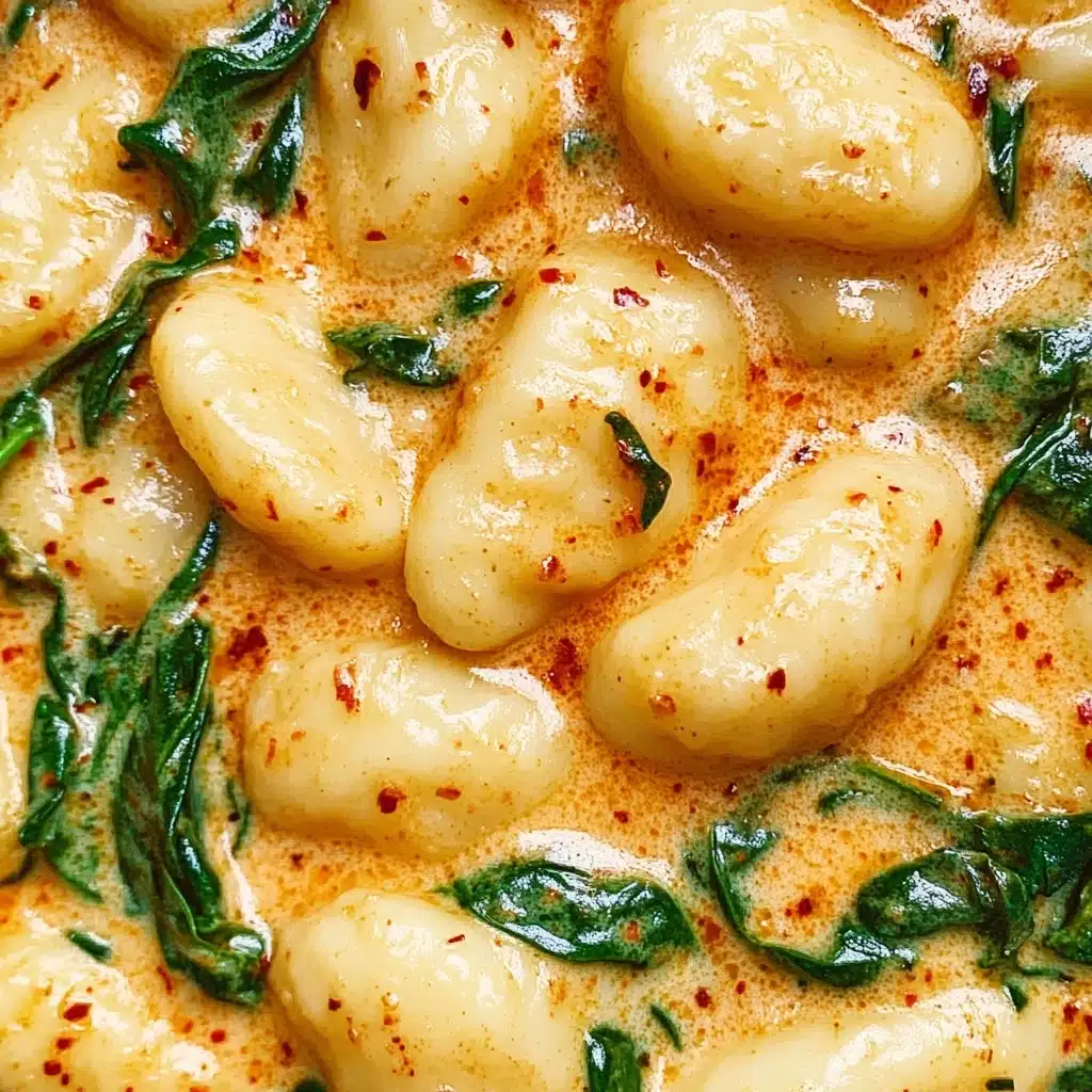 Creamy Spinach Gnocchi Recipe - Recipe Image