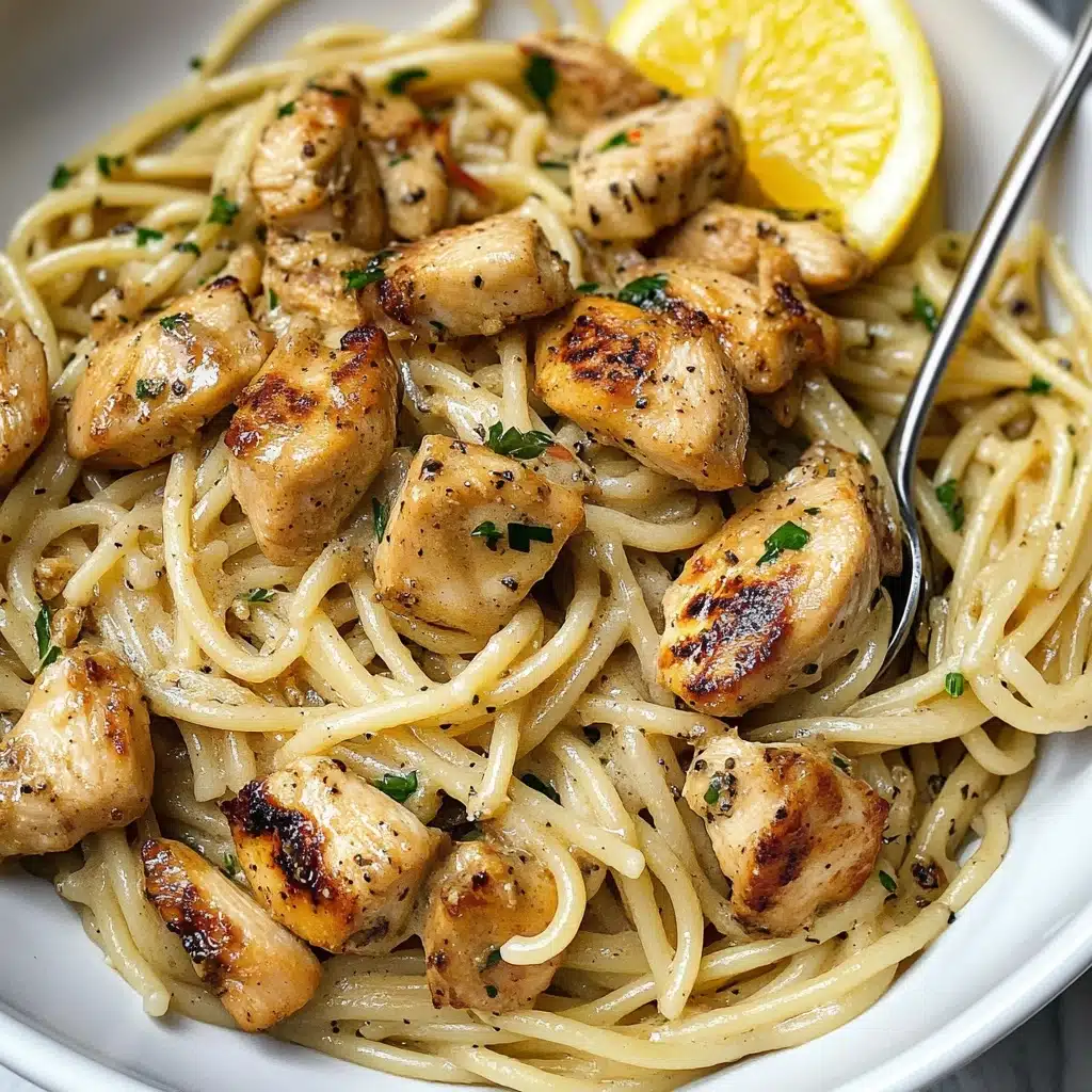 Cowboy Butter Chicken Linguine Recipe - Recipe Image