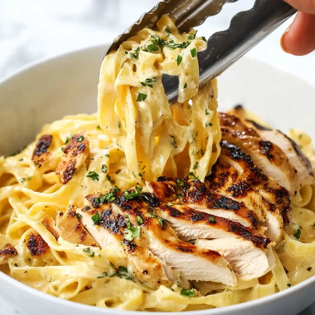 Creamy Chicken Alfredo Pasta Recipe - Recipe Image