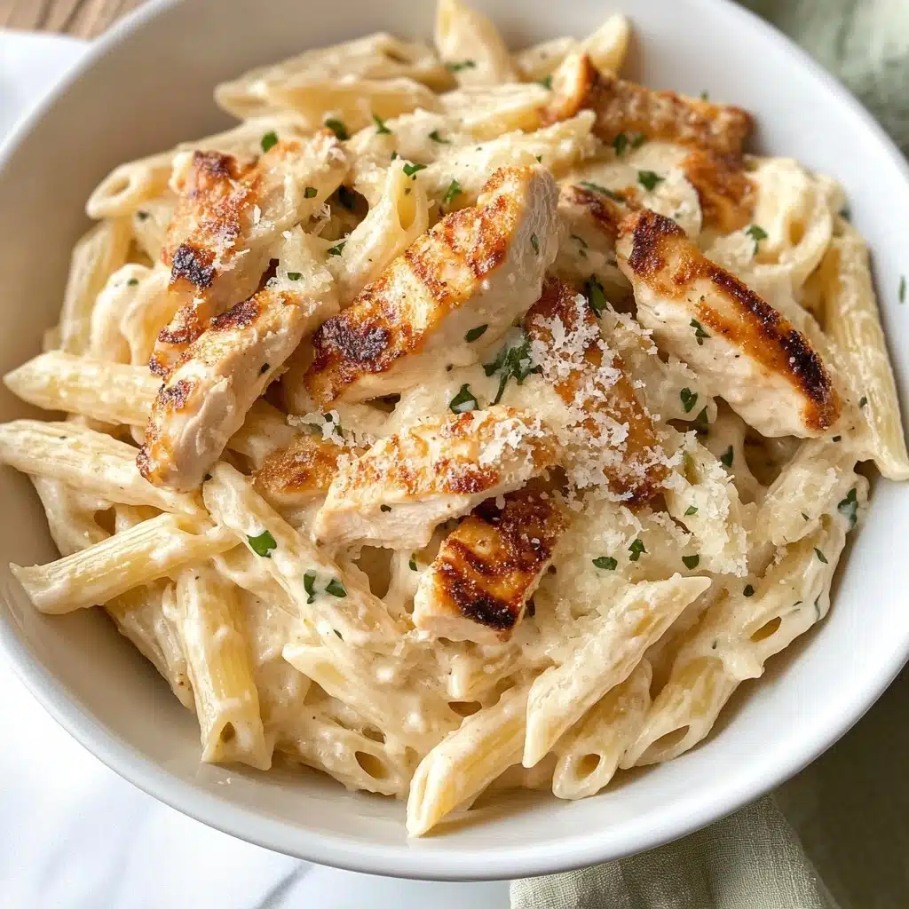 Grilled Chicken Alfredo Pasta Recipe - Recipe Image