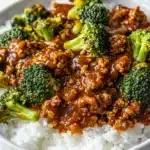 Honey Garlic Ground Beef and Broccoli Recipe