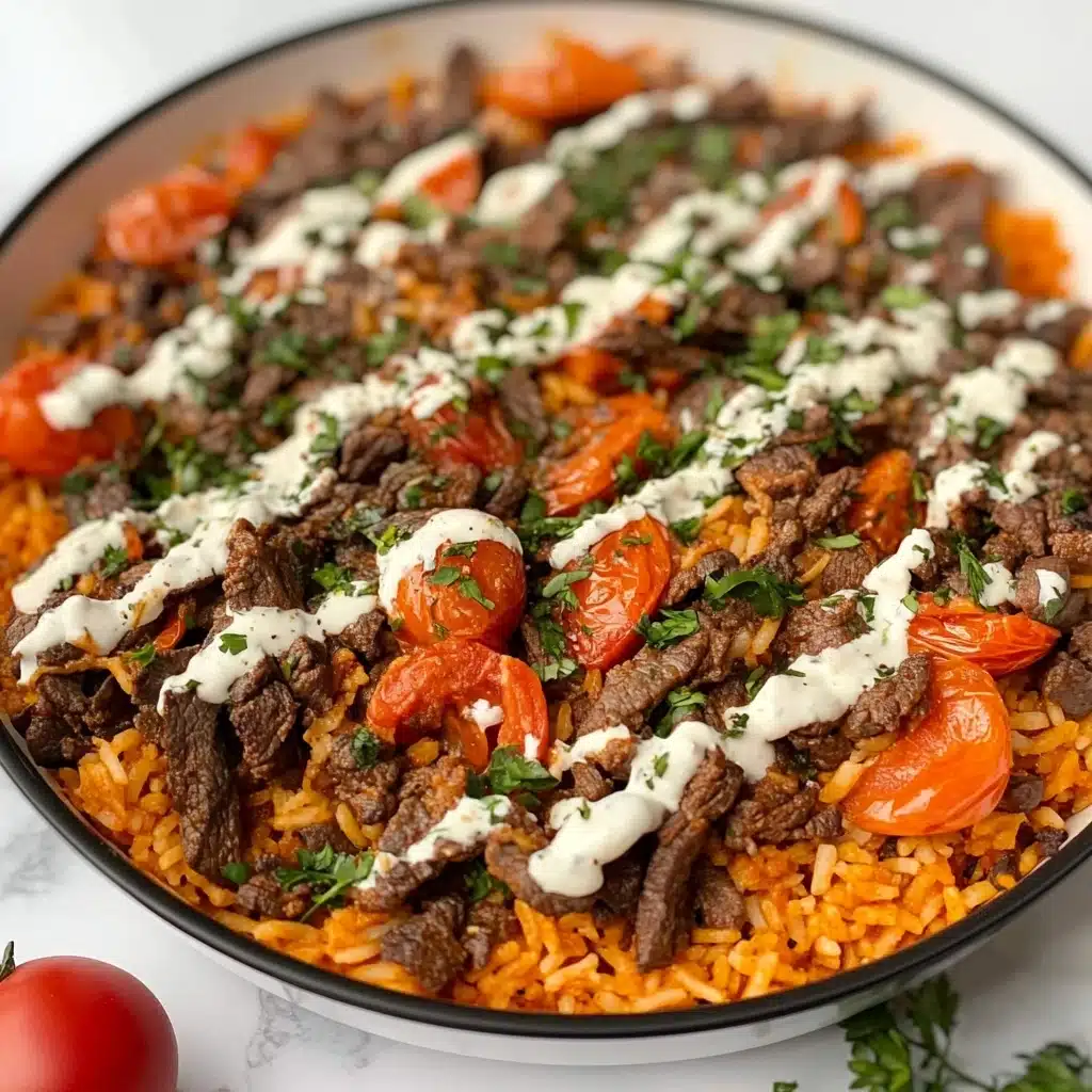 Steak & Queso Rice Recipe - Recipe Image