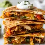 Cheesy Chicken Quesadillas Recipe