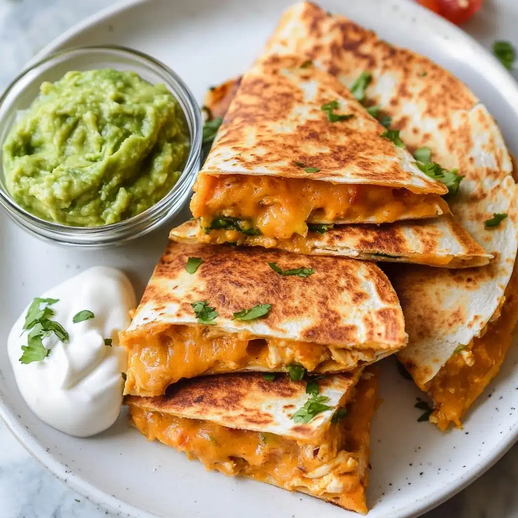 Cheesy Chicken Quesadillas Recipe - Recipe Image