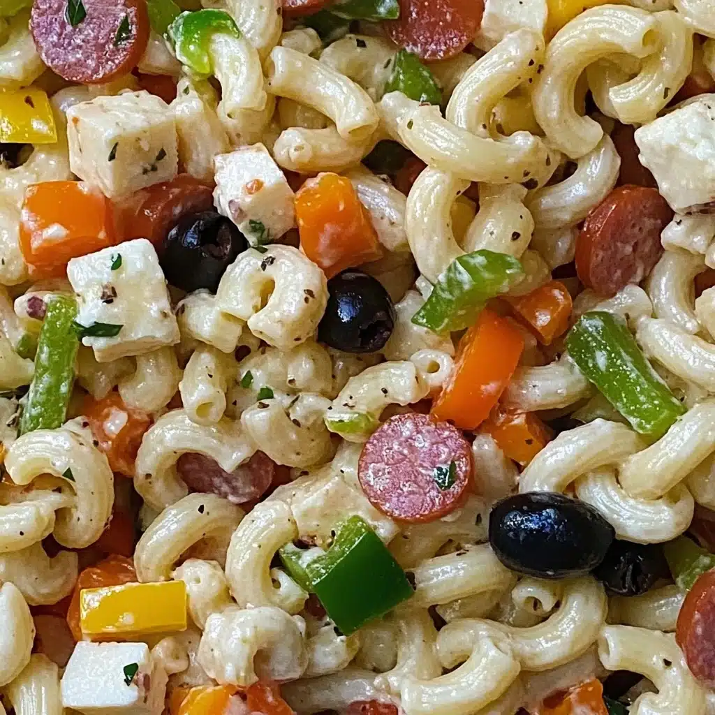 Great Greek Pasta Salad Recipe - Recipe Image