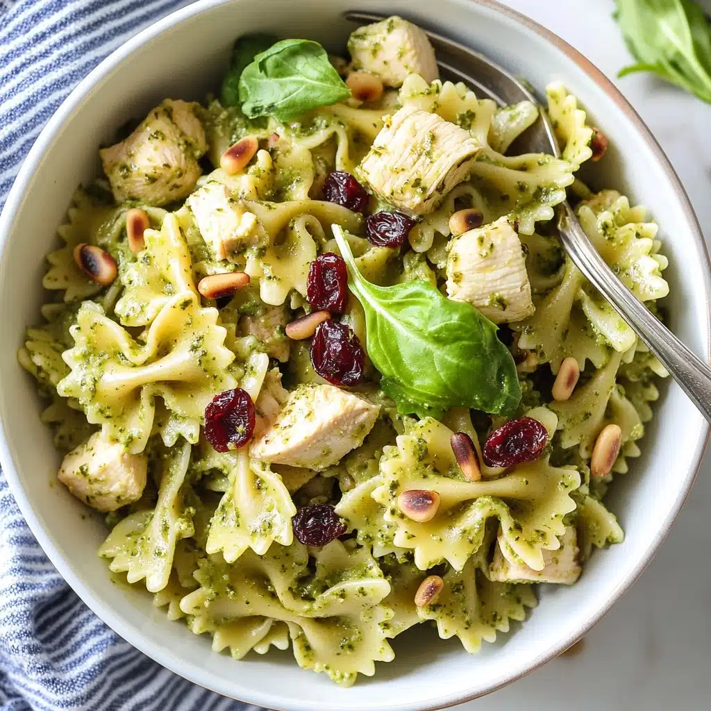 Pesto Pasta with Chicken Recipe - Recipe Image