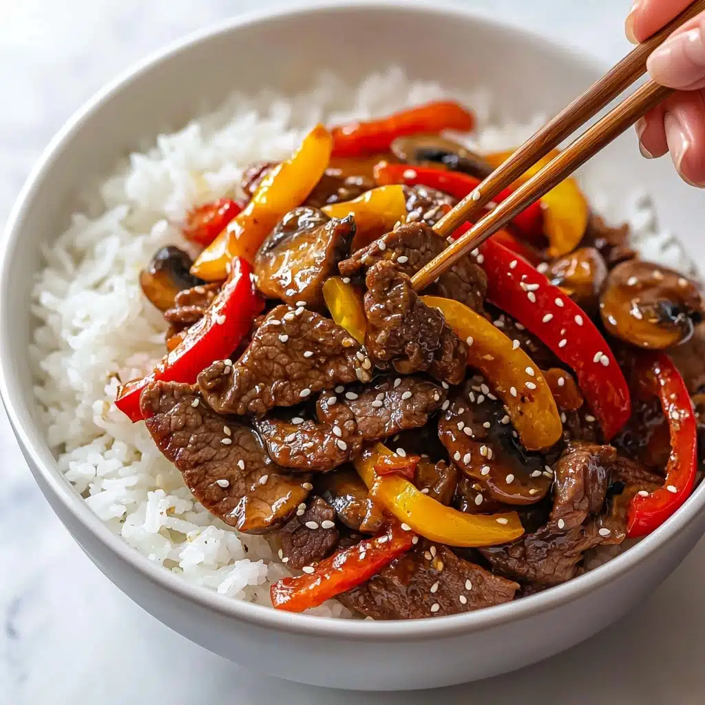 Easy Beef Stir-Fry Recipe with 3 Ingredient Sauce Recipe - Recipe Image