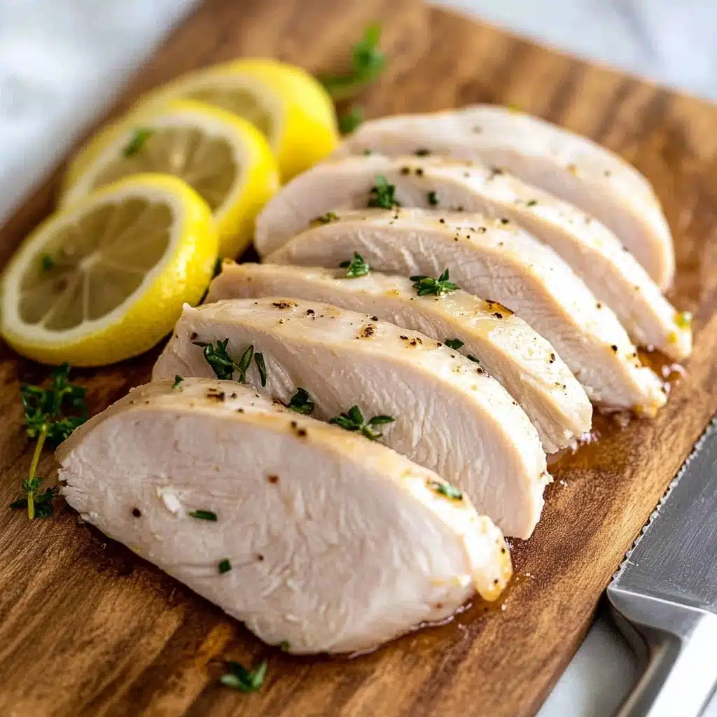 Perfectly Poached Chicken Recipe - Recipe Image