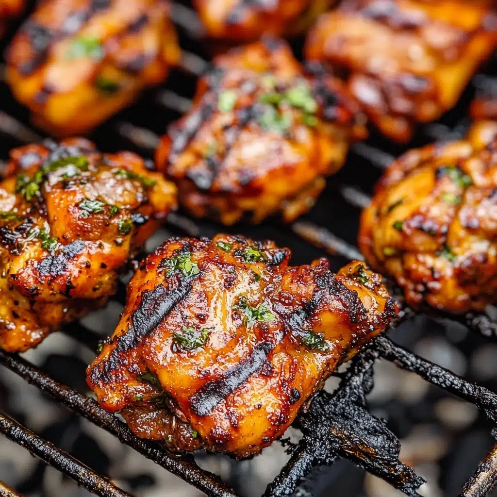 Grilled Boneless Chicken Thighs Recipe - Recipe Image