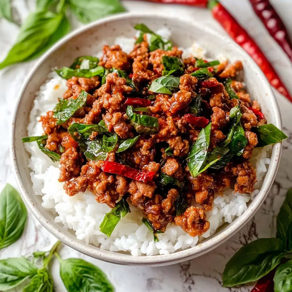 Thai Basil Chicken Recipe - Recipe Image