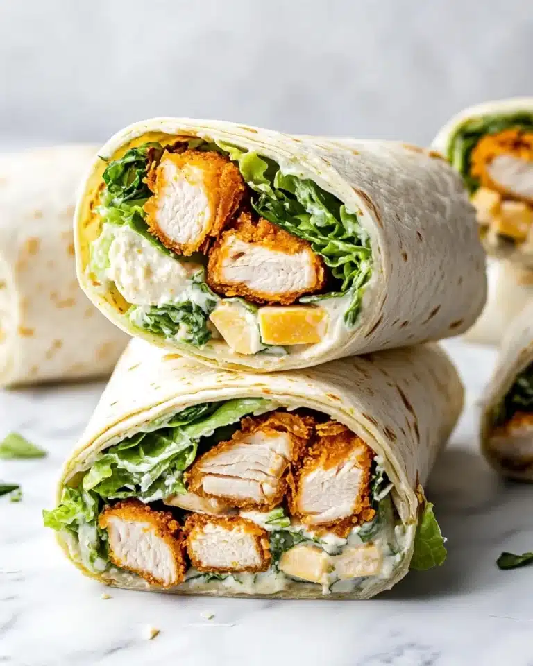 Chicken Caesar Wrap Recipe