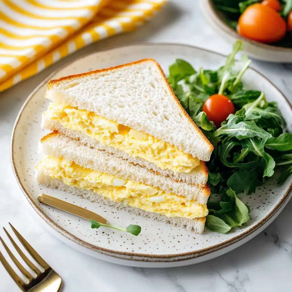 Japanese Egg Sandwich (Tamago Sando) Recipe - Recipe Image