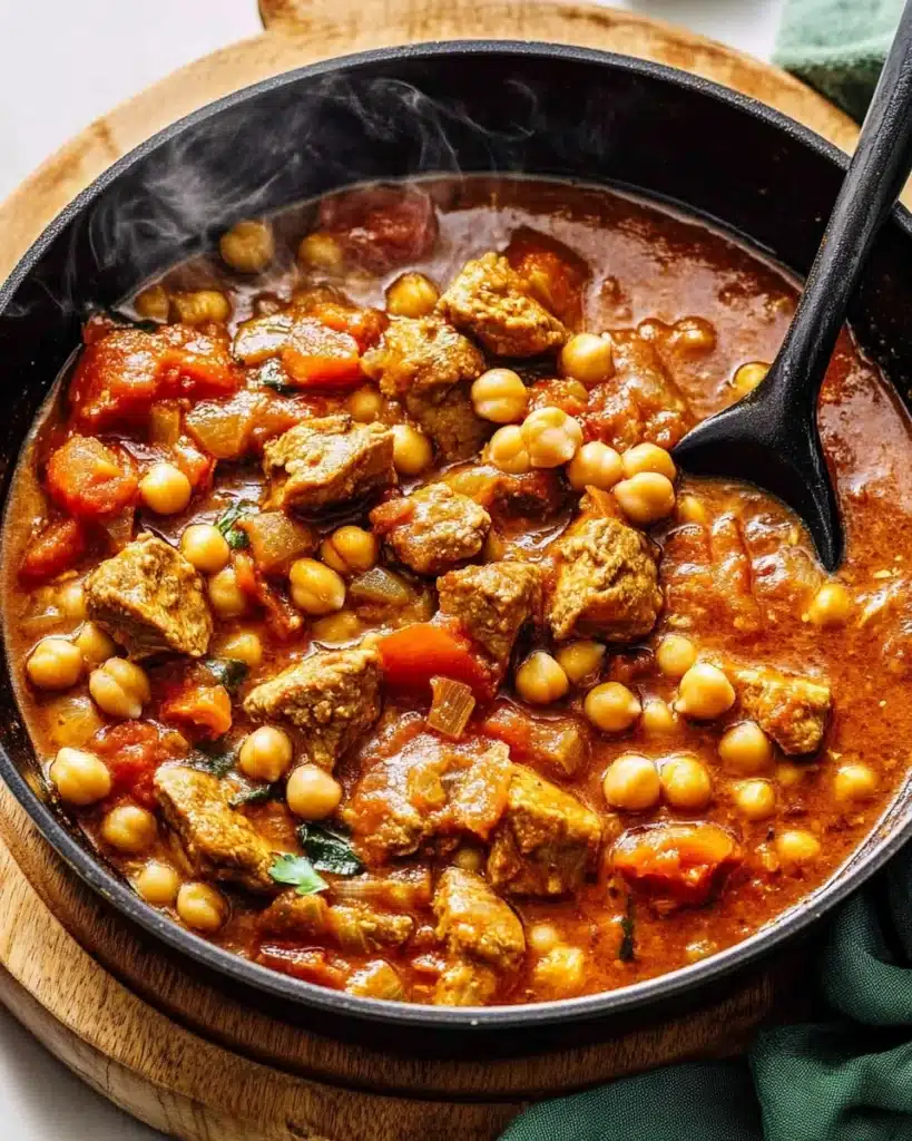 Cumin Chicken & Chickpea Skillet Recipe