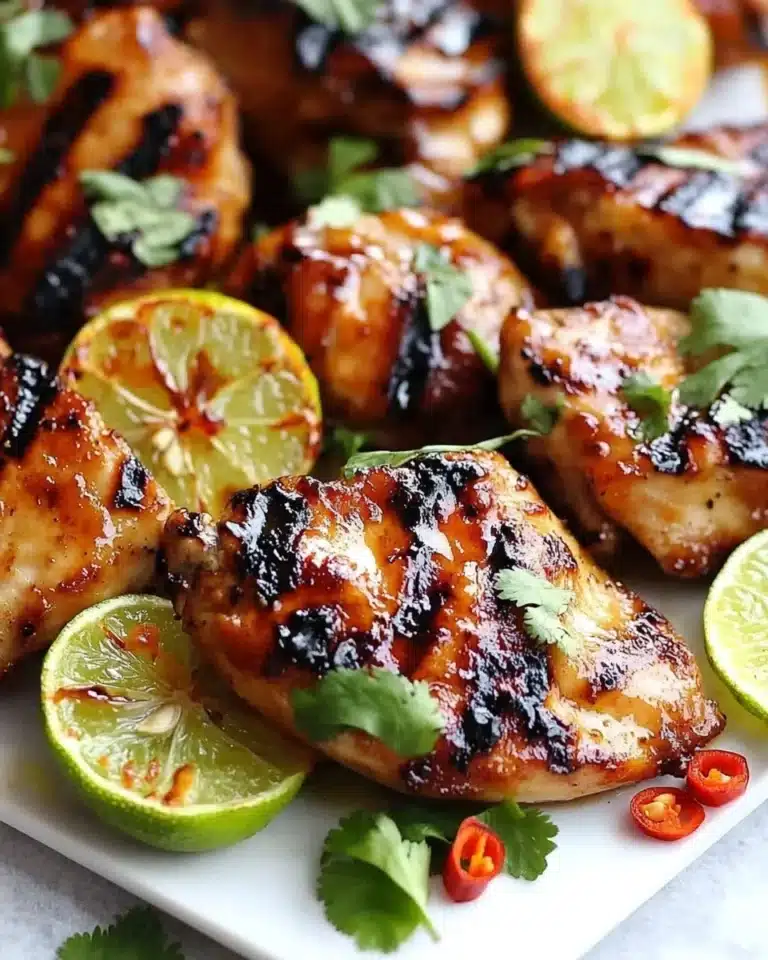 Grilled Marinated Thai Chicken (Gai Yang) Recipe