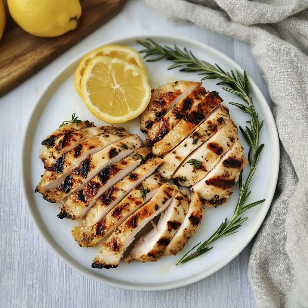 Grilled Rosemary Chicken Breasts Recipe - Recipe Image