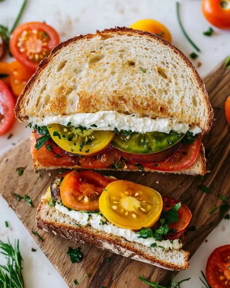 The Perfect Tomato Sandwich Recipe