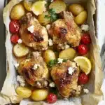 Greek Chicken with Feta and Kalamata Olives Recipe