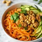 Spicy Instant Pot Peanut Noodles Recipe