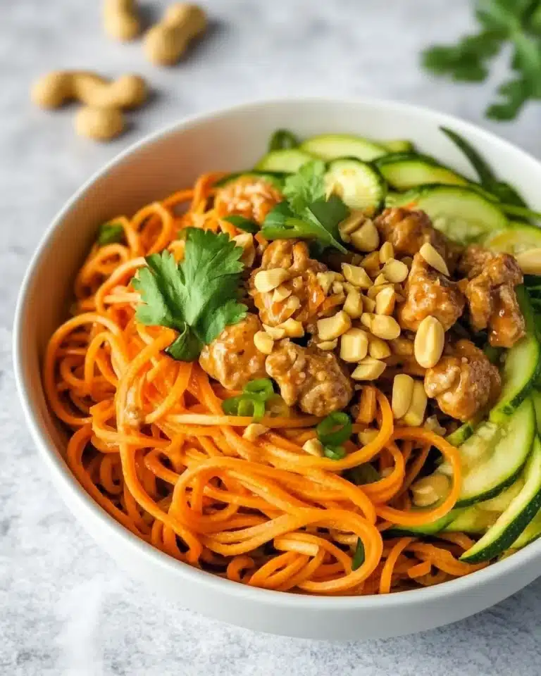 Spicy Instant Pot Peanut Noodles Recipe