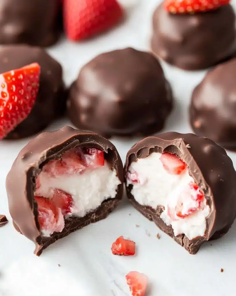 Chocolate Strawberry Yogurt Clusters Recipe