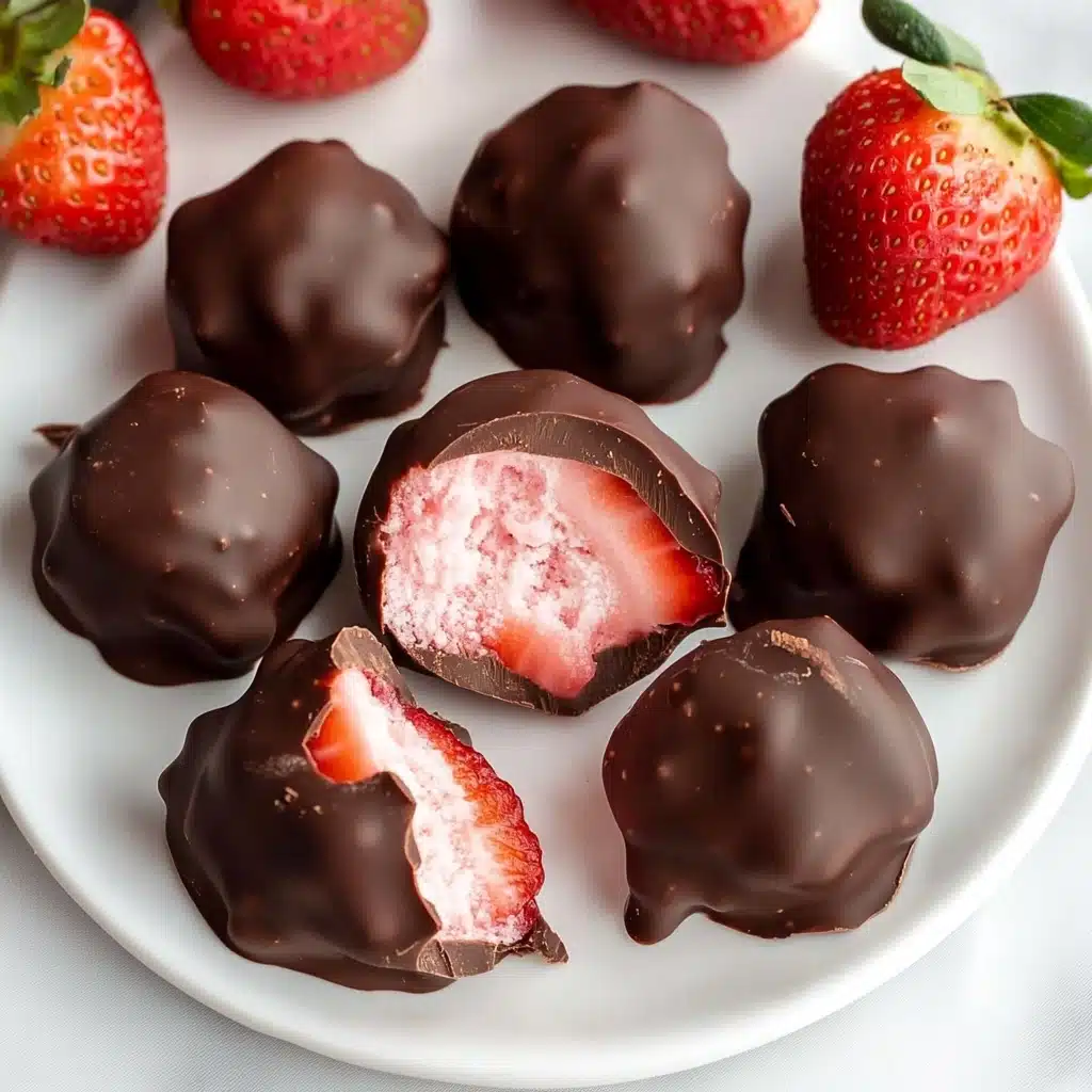 Chocolate Strawberry Yogurt Clusters Recipe - Recipe Image