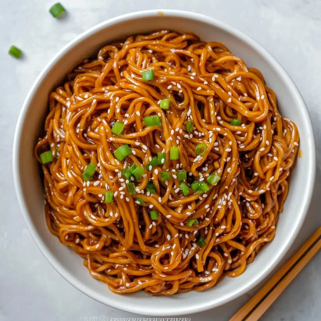 Saucy Ramen Noodles Recipe - Recipe Image