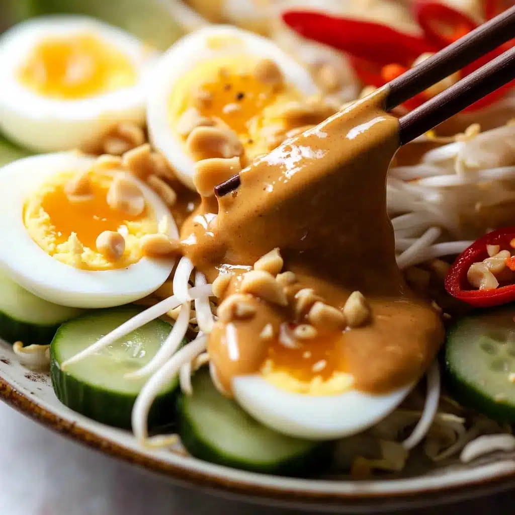 Gado Gado Salad with Peanut Sauce Recipe - Recipe Image