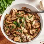 Garlic Mushrooms with Herbs Recipe