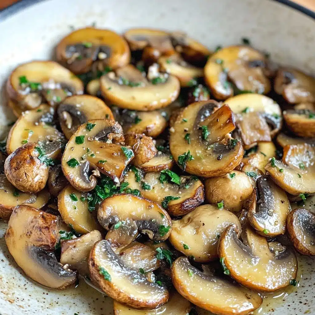 Garlic Mushrooms with Herbs Recipe - Recipe Image