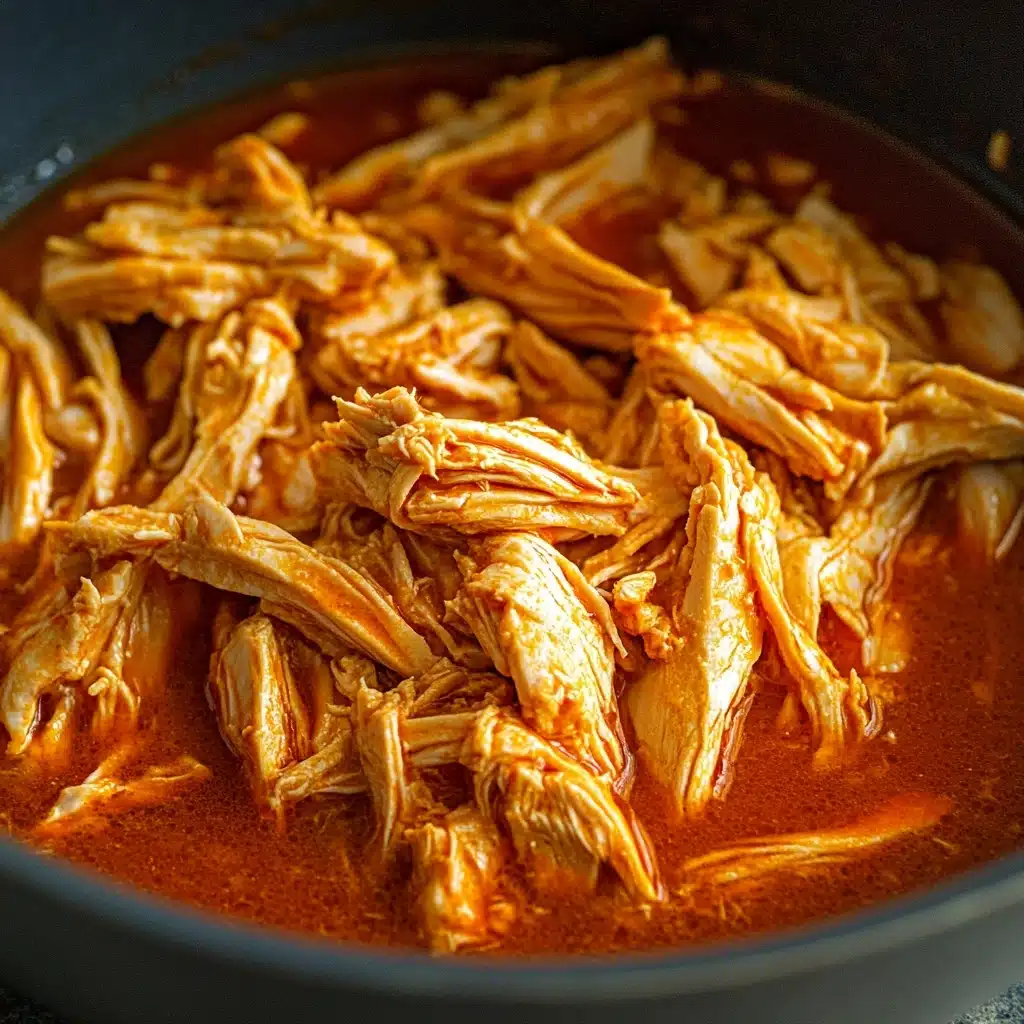 Easy Shredded Buffalo Chicken Recipe - Recipe Image