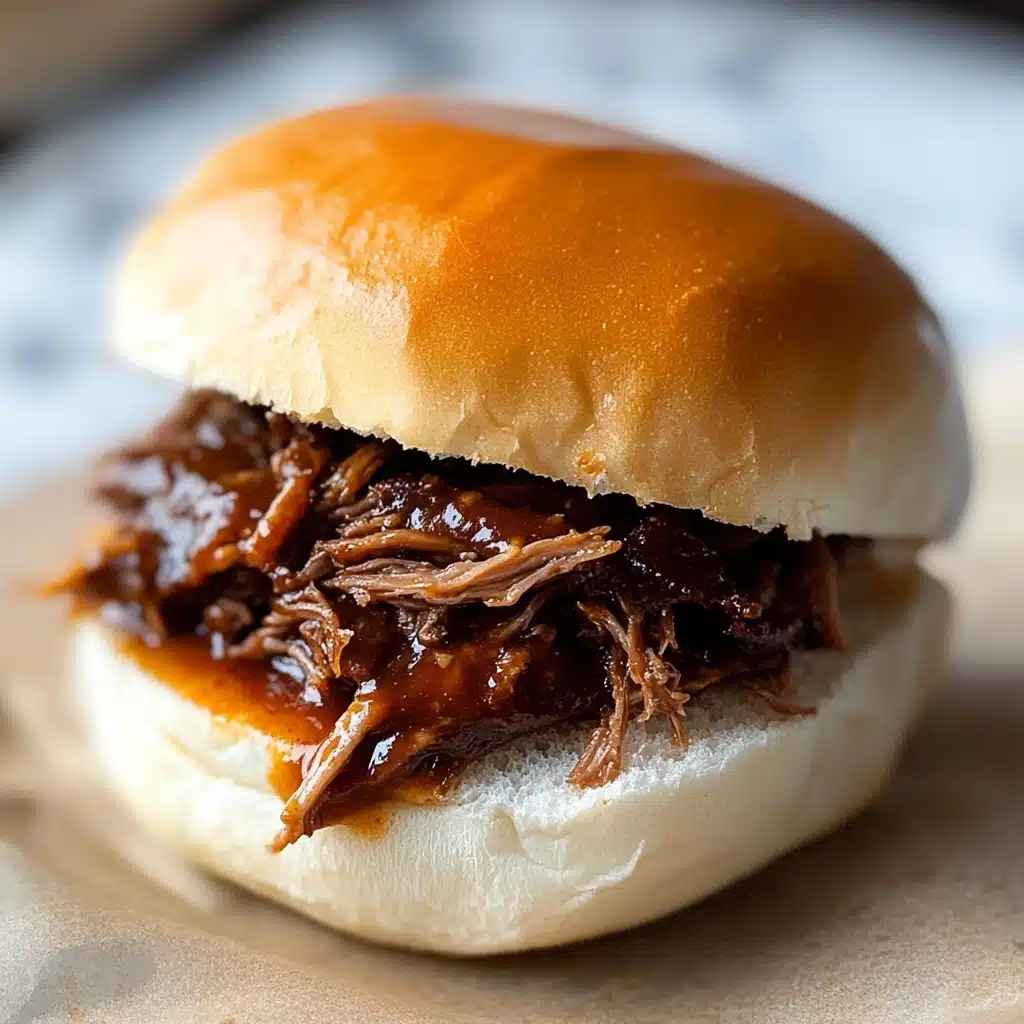 Slow-Cooker Chipotle Brisket Sliders Recipe - Recipe Image
