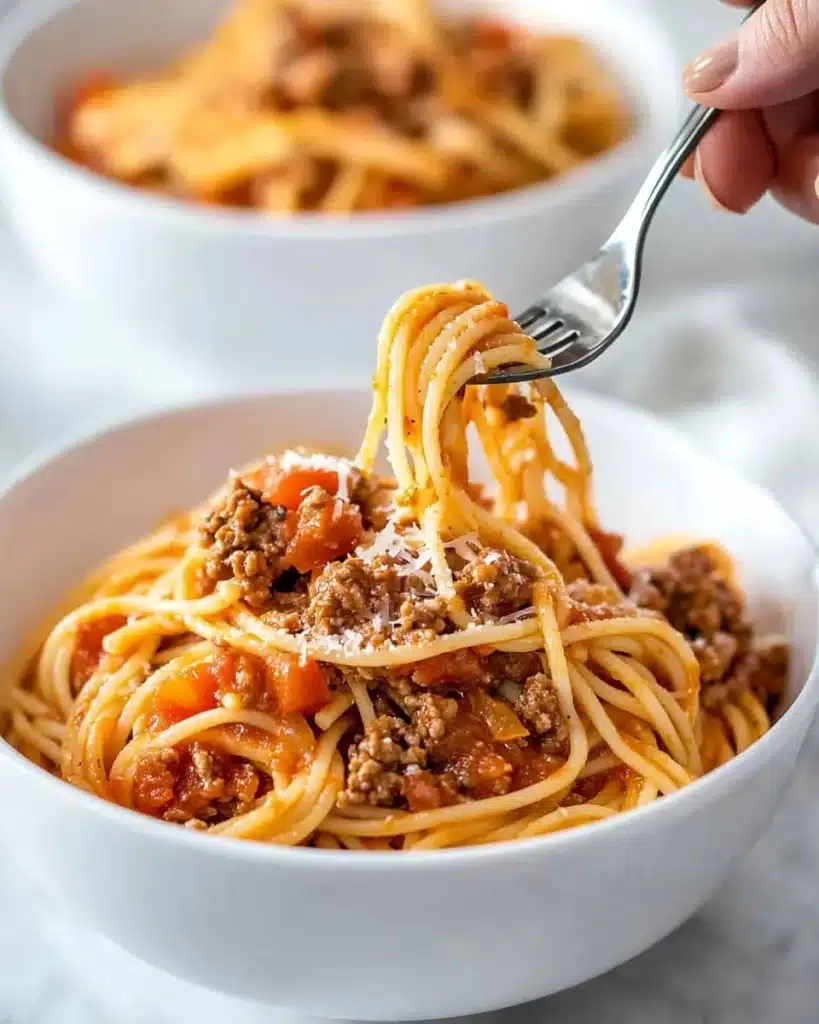 Instant Pot Spaghetti Recipe
