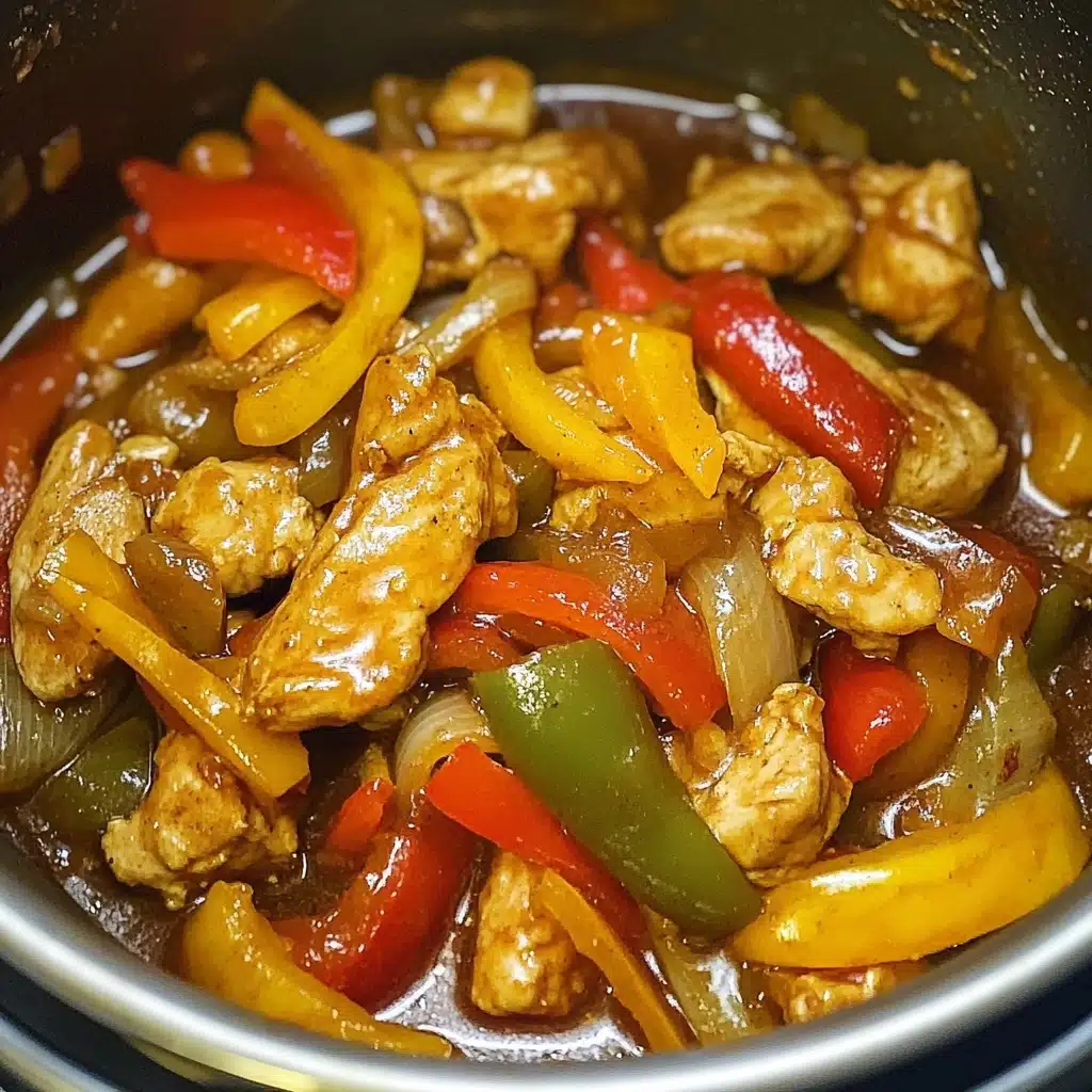 Instant Pot Chicken Fajitas Recipe - Recipe Image