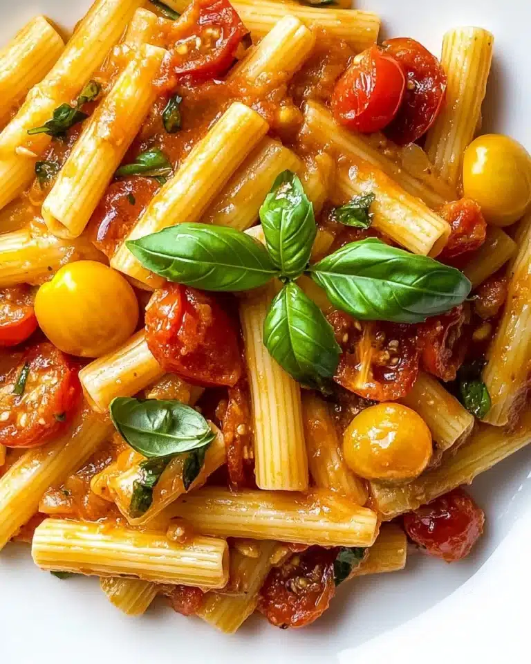 Pasta With Burst Cherry Tomatoes and XO Sauce Recipe