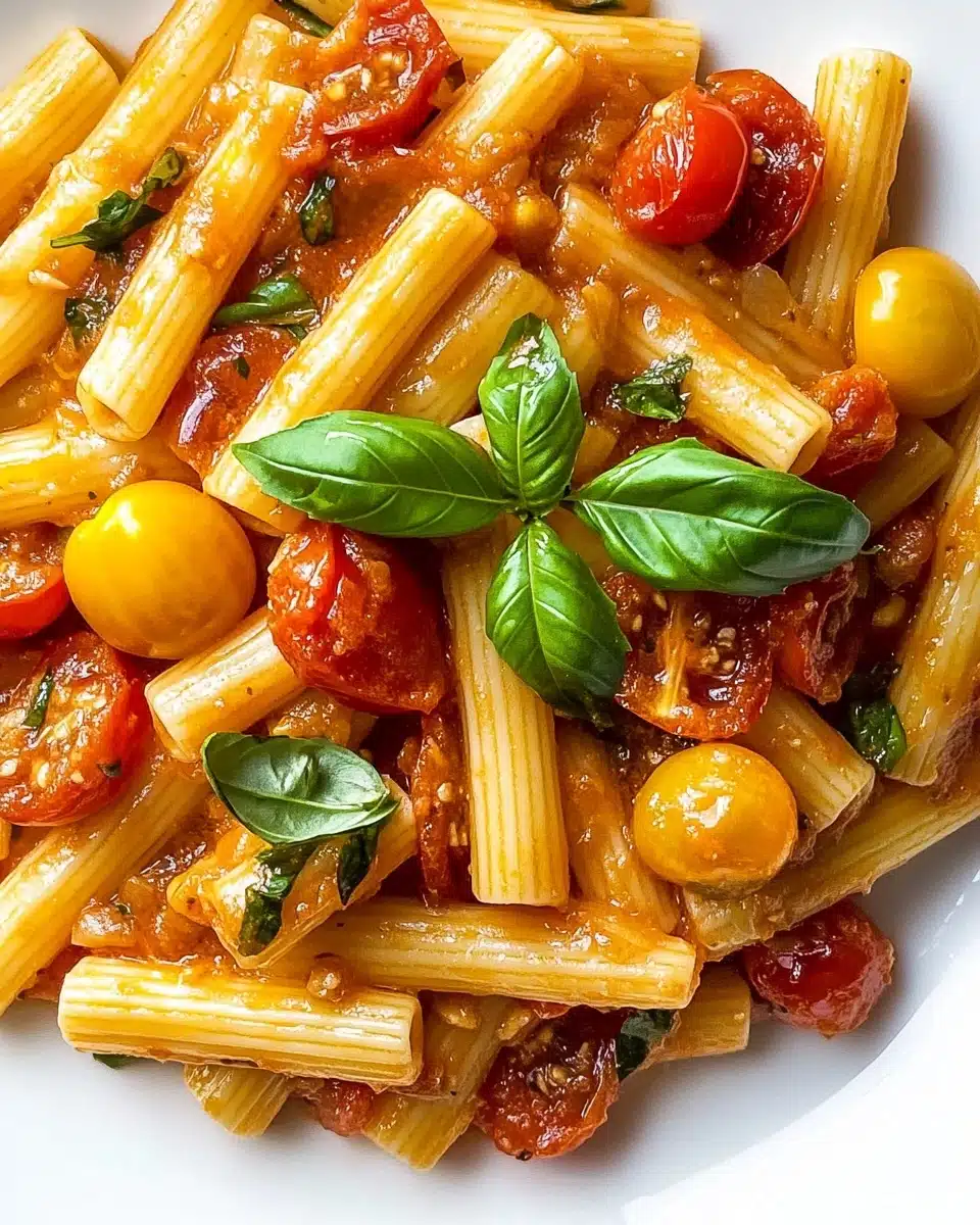 Pasta With Burst Cherry Tomatoes and XO Sauce Recipe