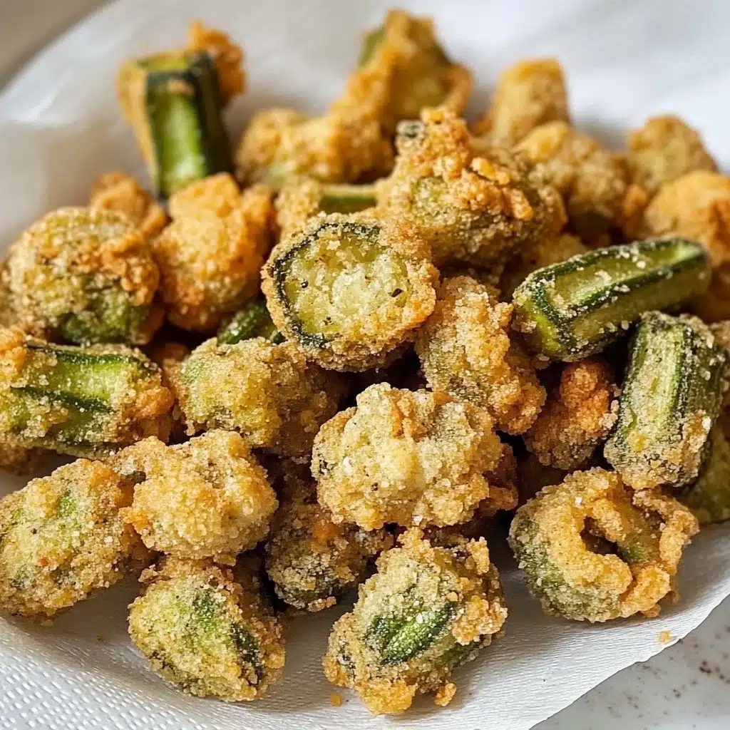 Crispy Fried Okra Recipe - Recipe Image