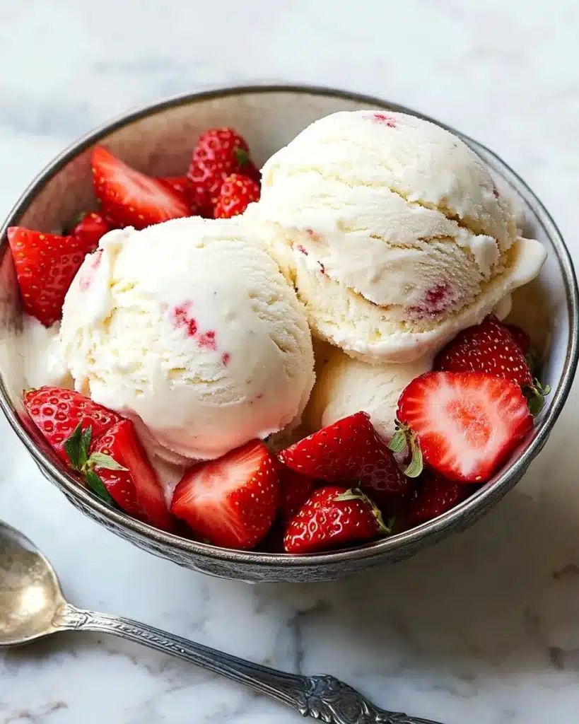 Homemade Vanilla Ice Cream Recipe