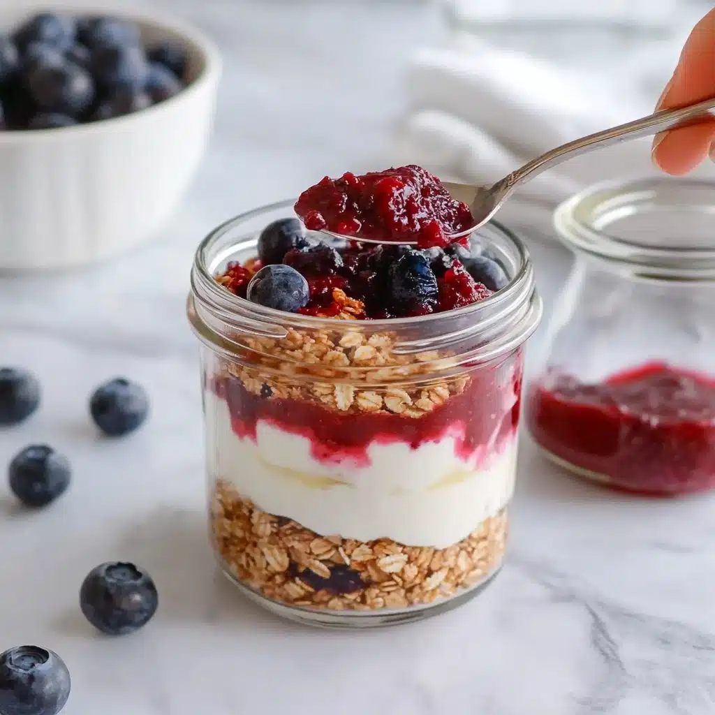 Make-Ahead Frozen Yogurt Parfaits Recipe - Recipe Image