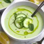Chilled Cucumber Yogurt Soup Recipe