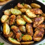 Garlic Butter Chicken and Potatoes Skillet Recipe