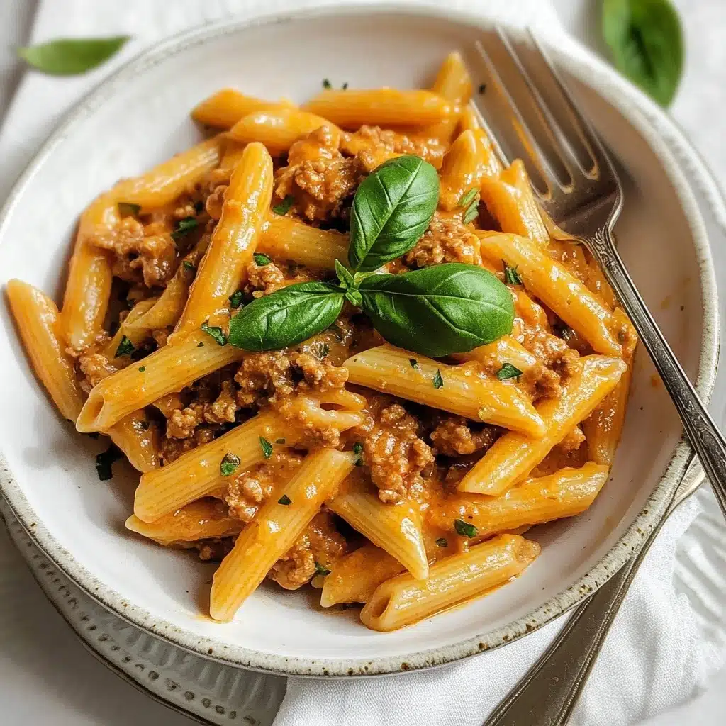 Beef Pasta in Tomato Sauce Recipe - Recipe Image