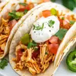 Shredded Chicken Tacos Recipe