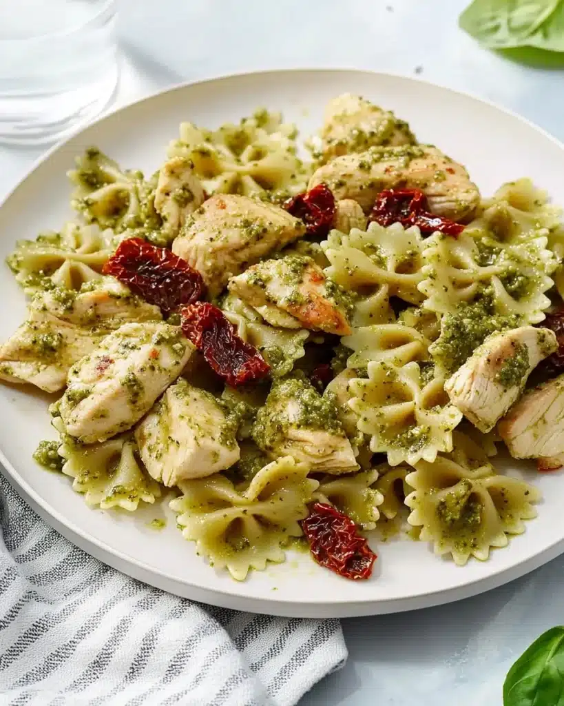 Pesto Pasta with Chicken Recipe