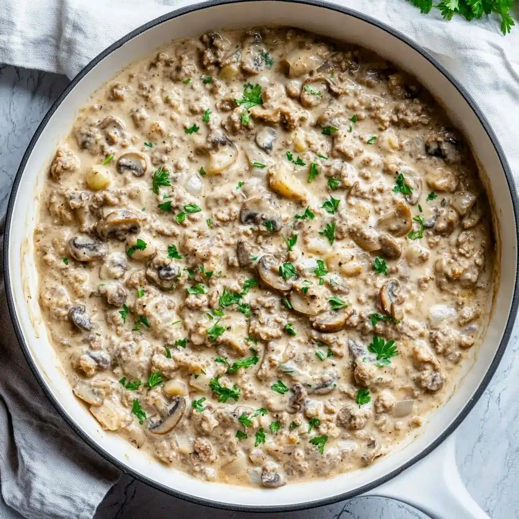 Ground Beef Stroganoff Recipe - Recipe Image
