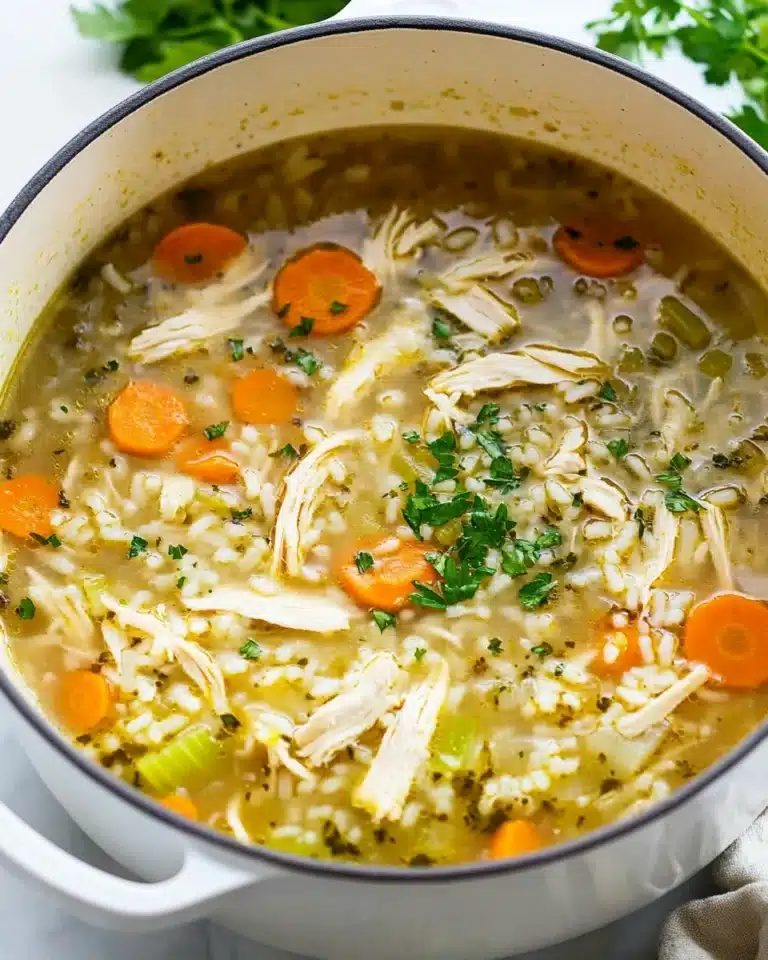 Chicken and Rice Soup Recipe