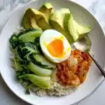 Kimchi Rice Bowl with Jammy Eggs Recipe
