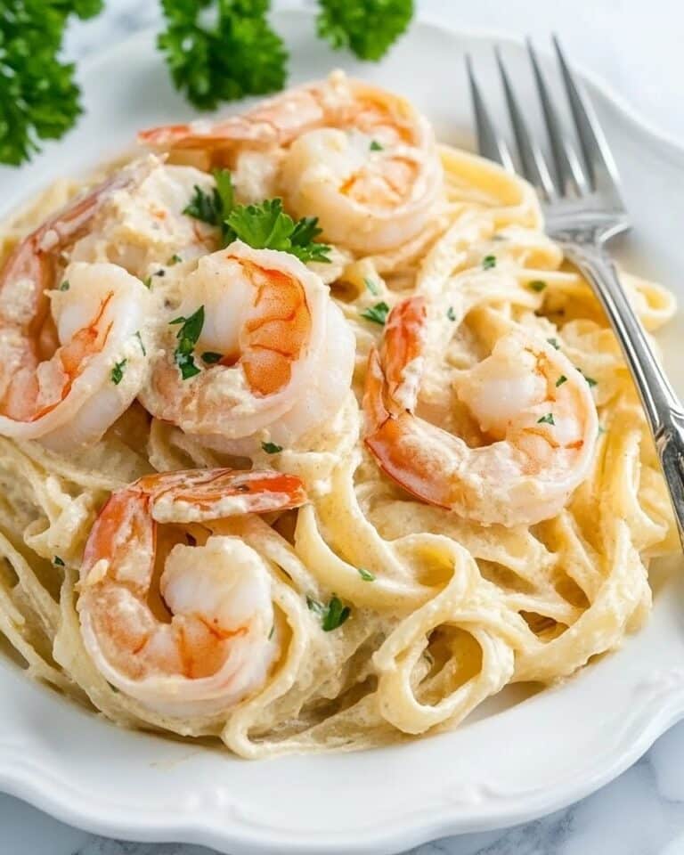 Shrimp Fettuccine Alfredo Recipe